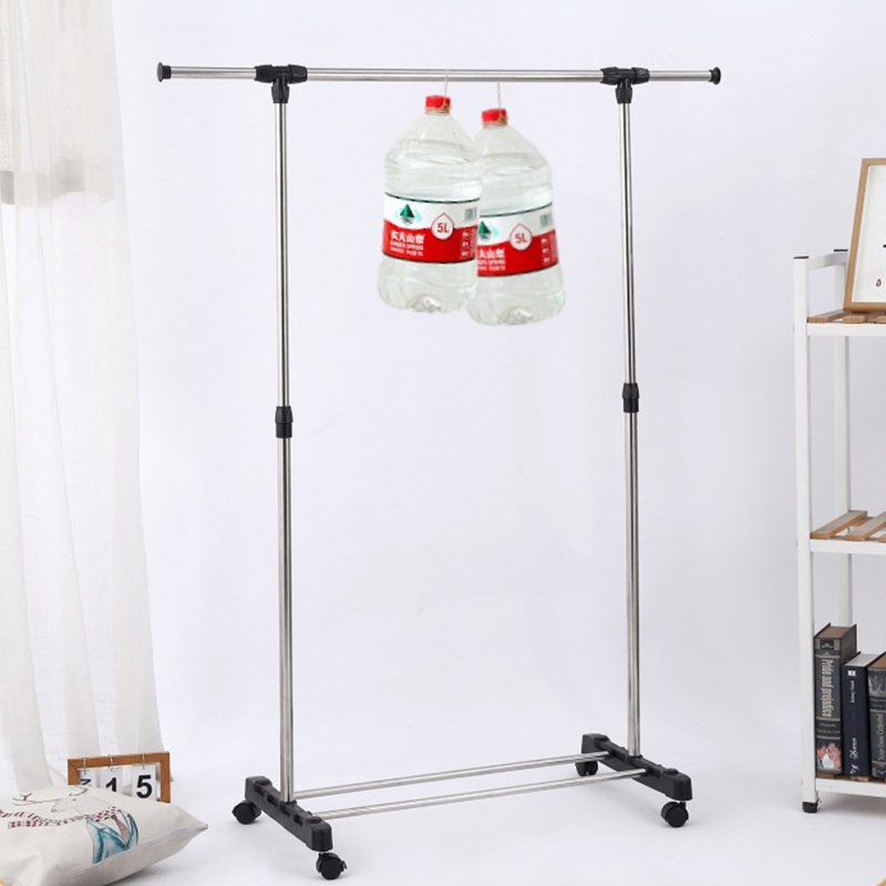 Cheap Price Metal Steel Pipe Laundry Racks Coat Hanger Stand Clothes Drying Rack