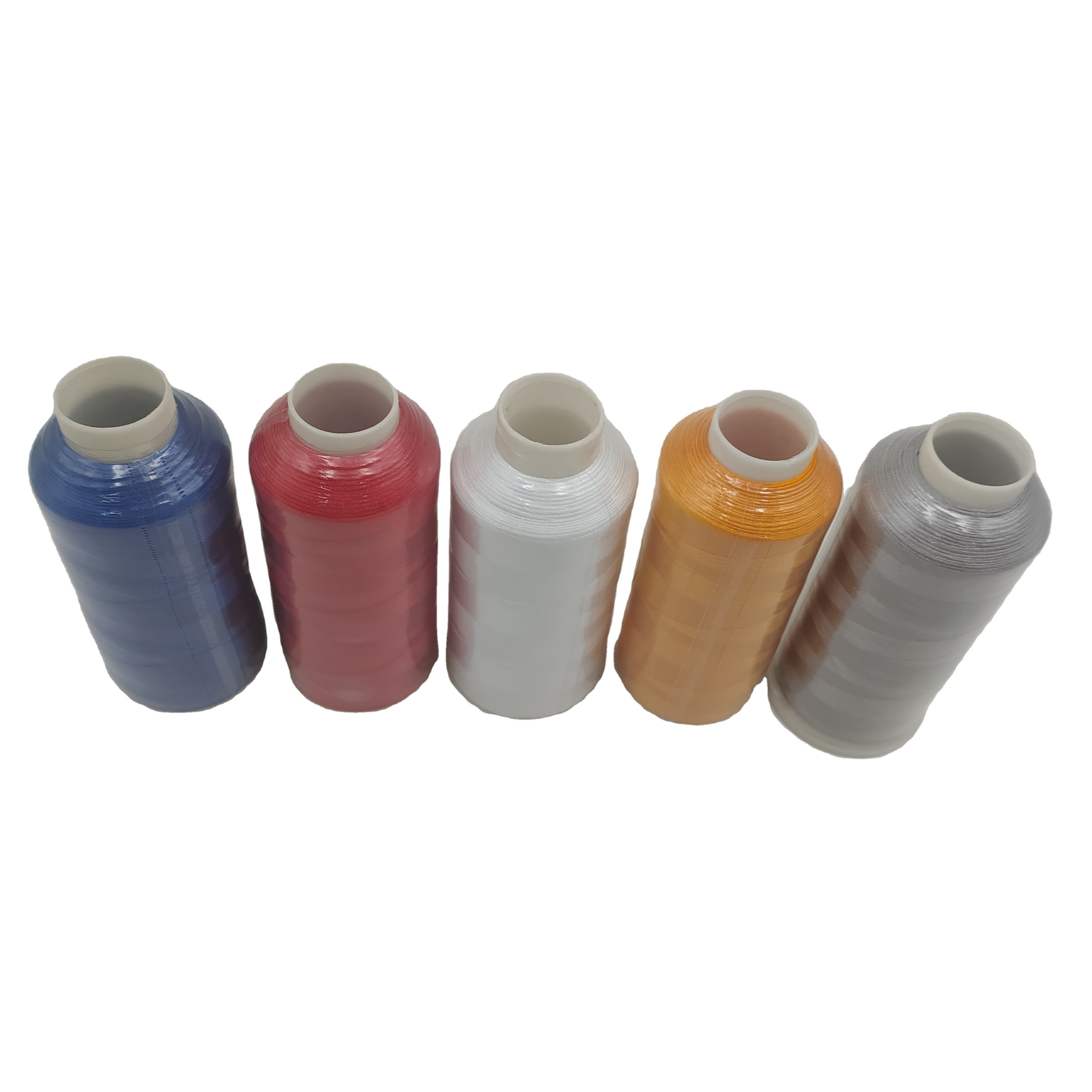 Competitive Price Stock floss dmc polyester bulk shining thread for embroidery