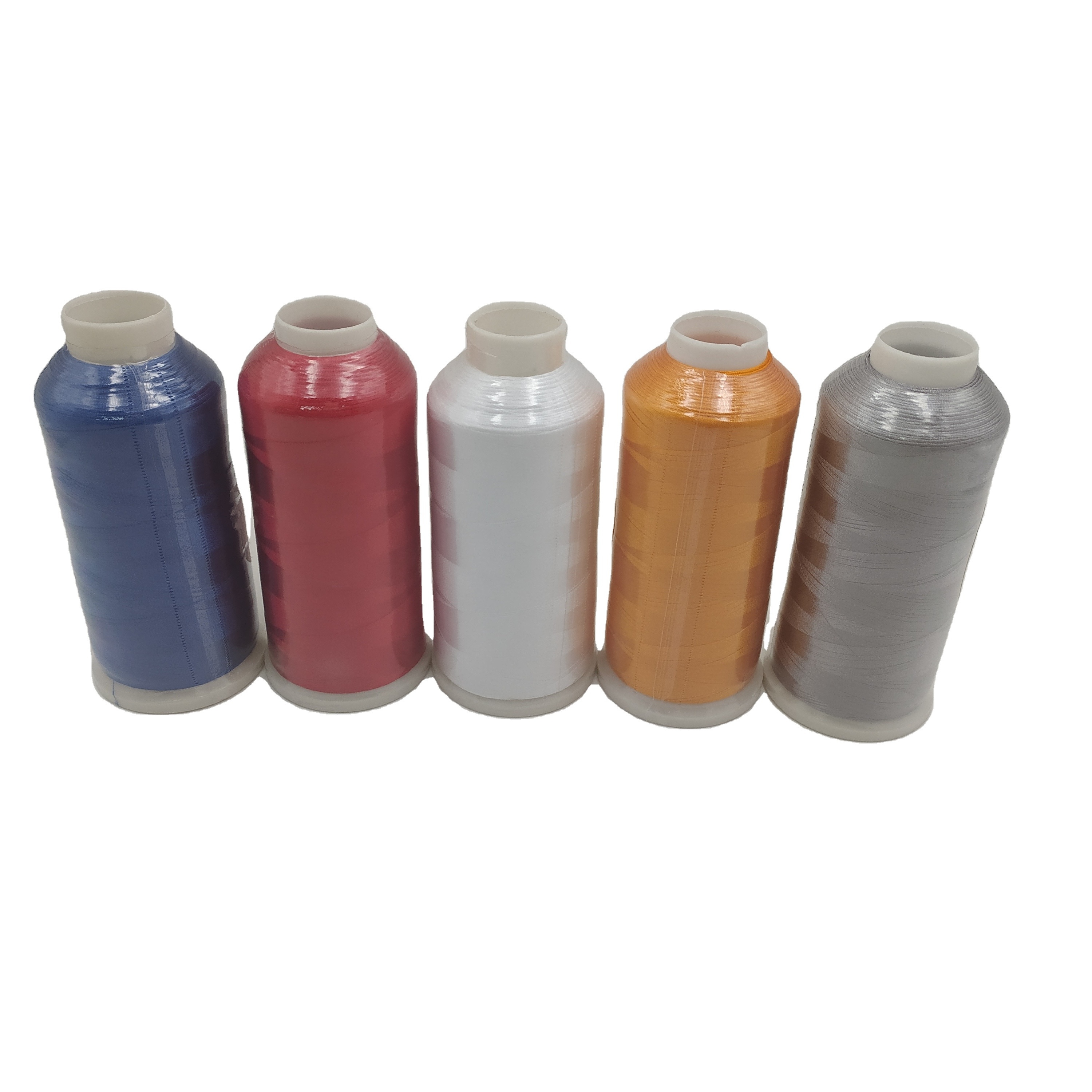 Wholesale Premium Quality Hot sale polyester 5000m dmc rayon embroidery thread