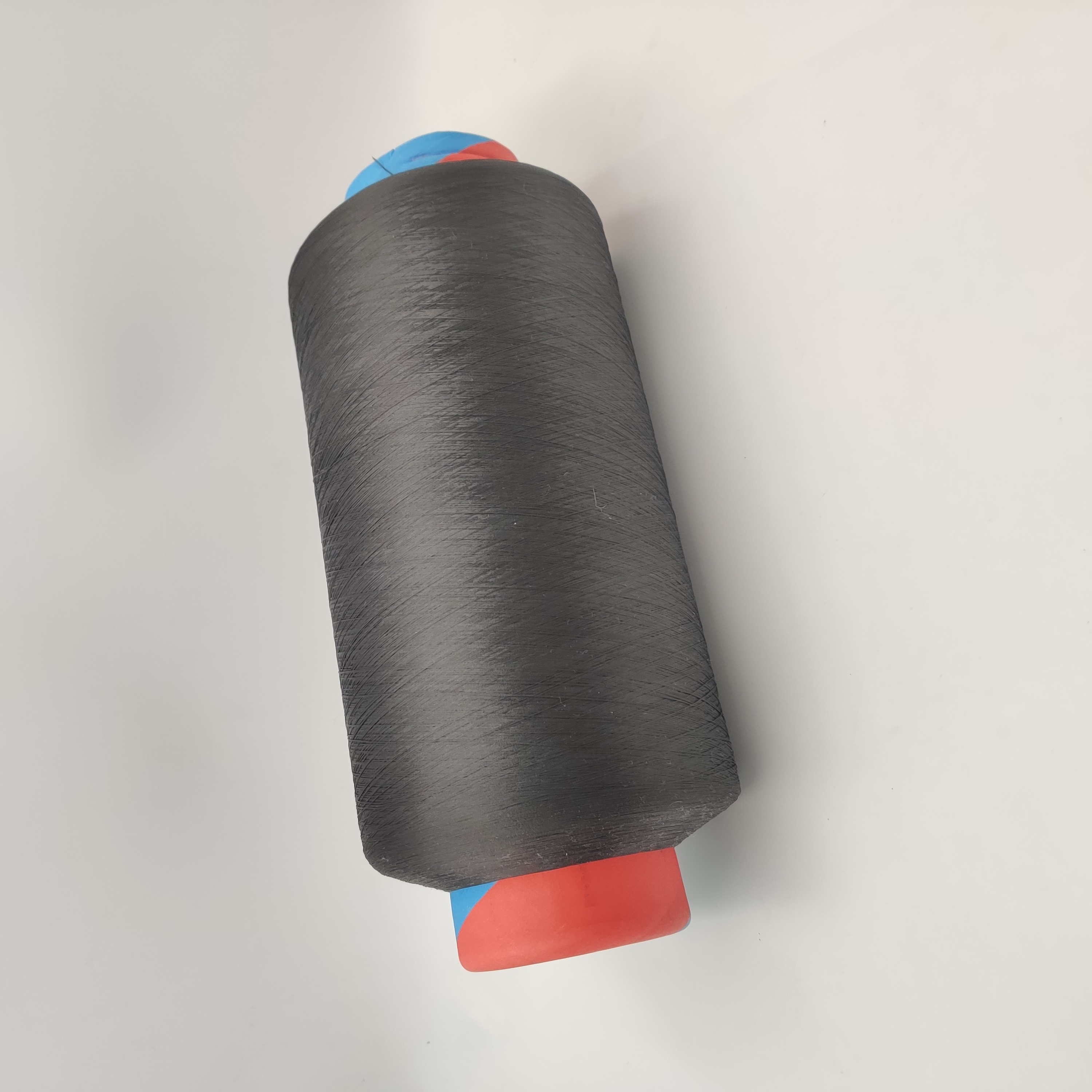 Factory Direct Sales 150d Ddb DTY Him Dope Dyed Black Recycle Polyester Textured Filament Yarn 150/1 black dty