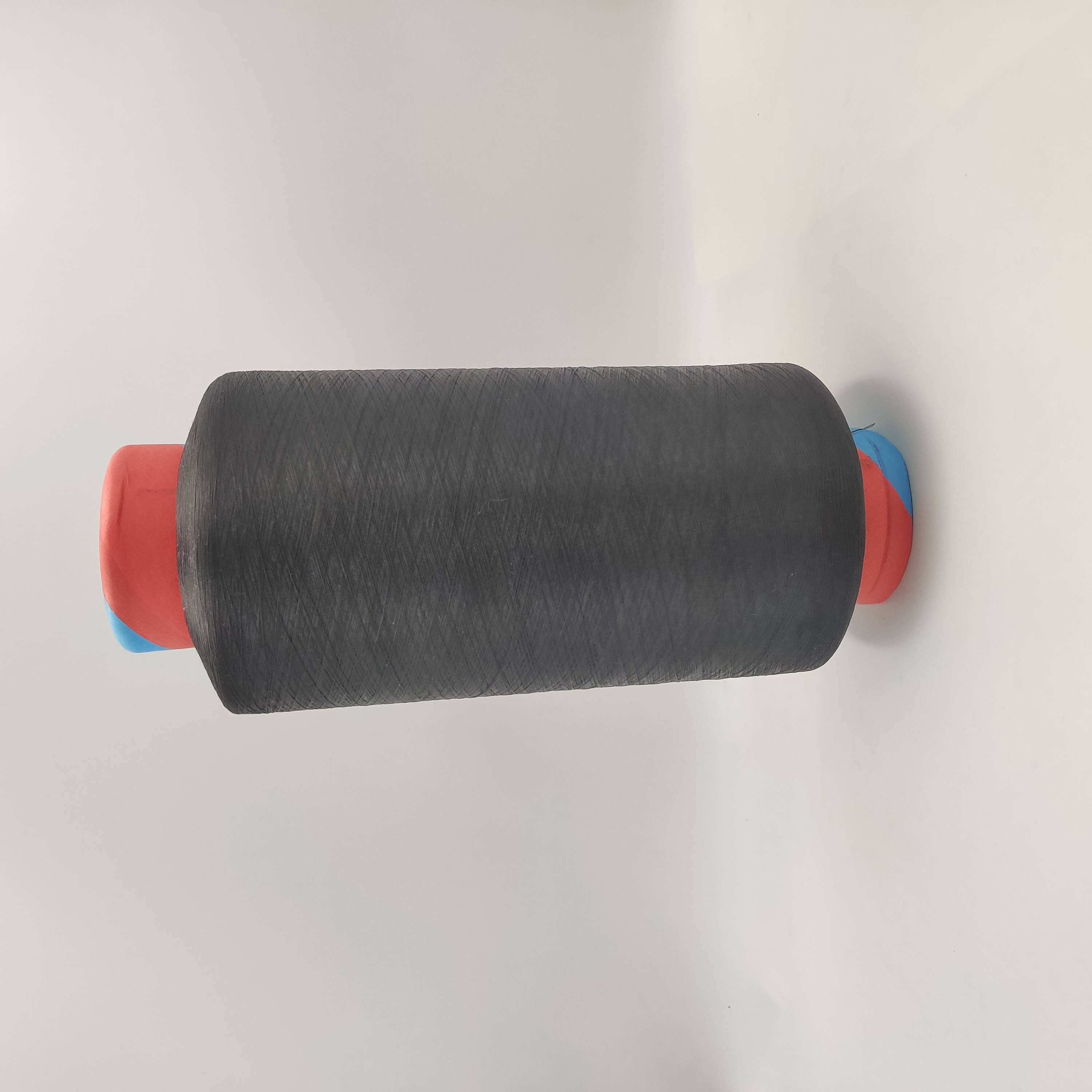 Factory Direct Sales 150d Ddb DTY Him Dope Dyed Black Recycle Polyester Textured Filament Yarn 150/1 black dty