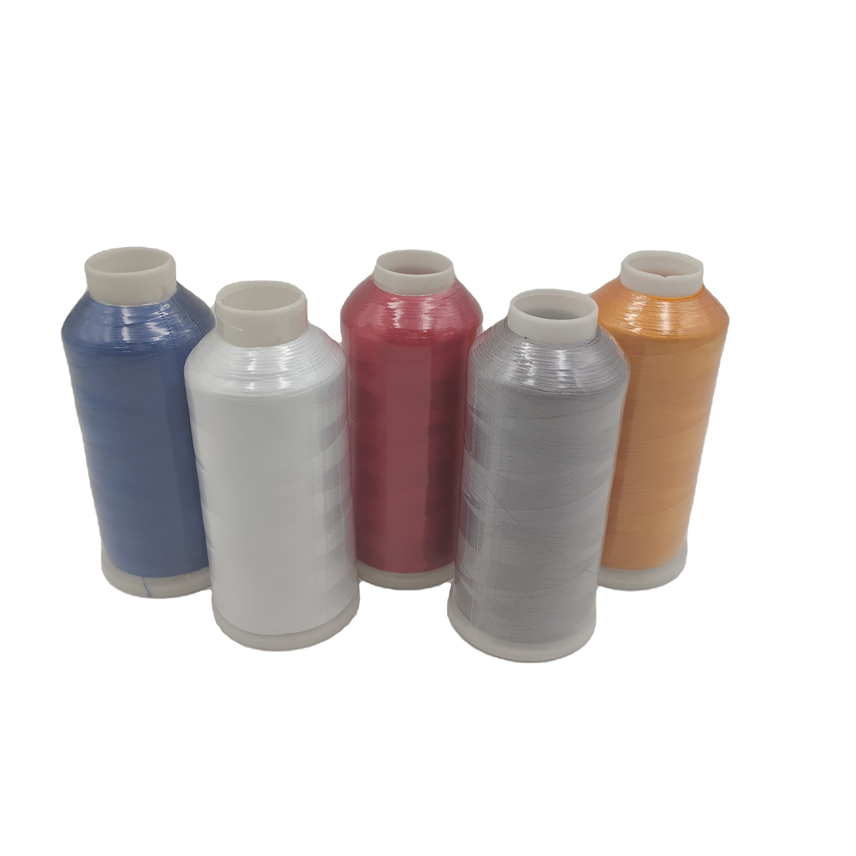 Competitive Price Stock floss dmc polyester bulk shining thread for embroidery