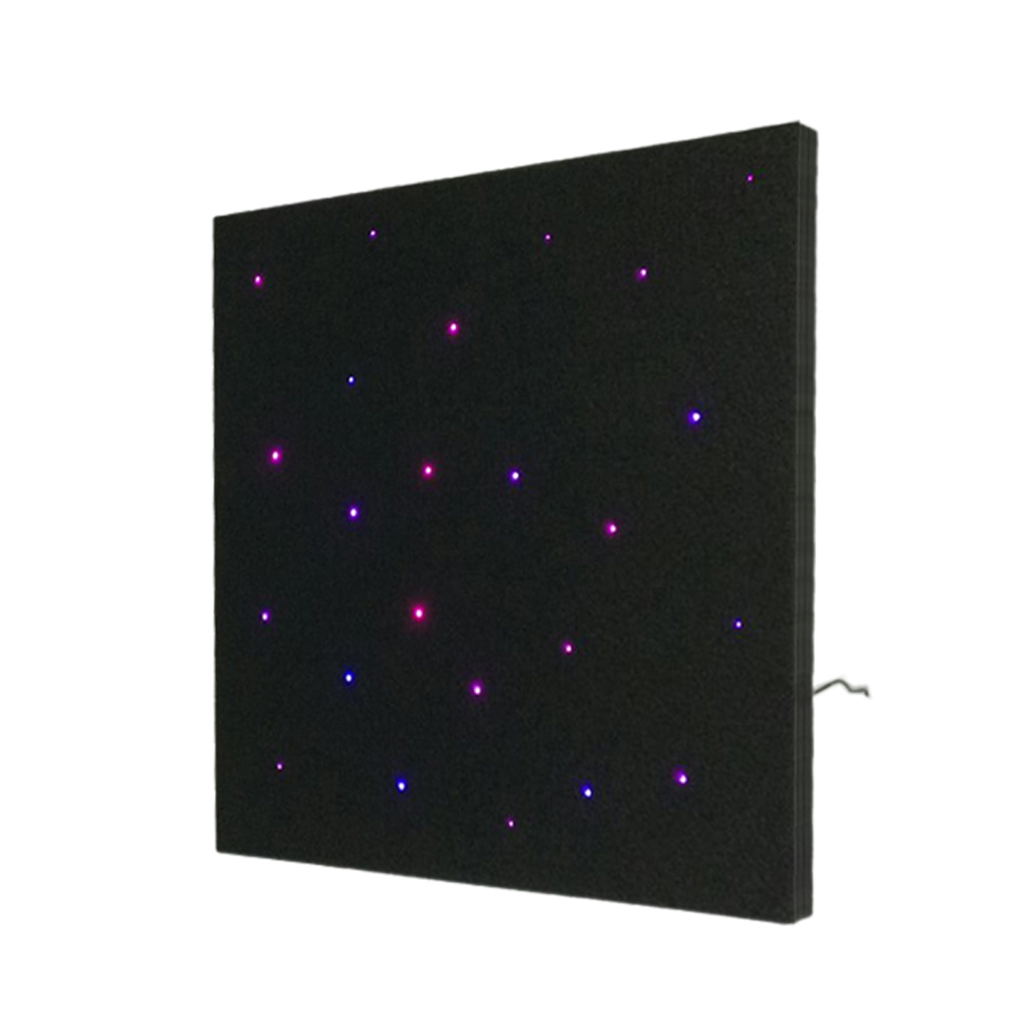 Modular Acoustic Polyester Fiber Optic Star Drop Ceiling False Panel/Tile