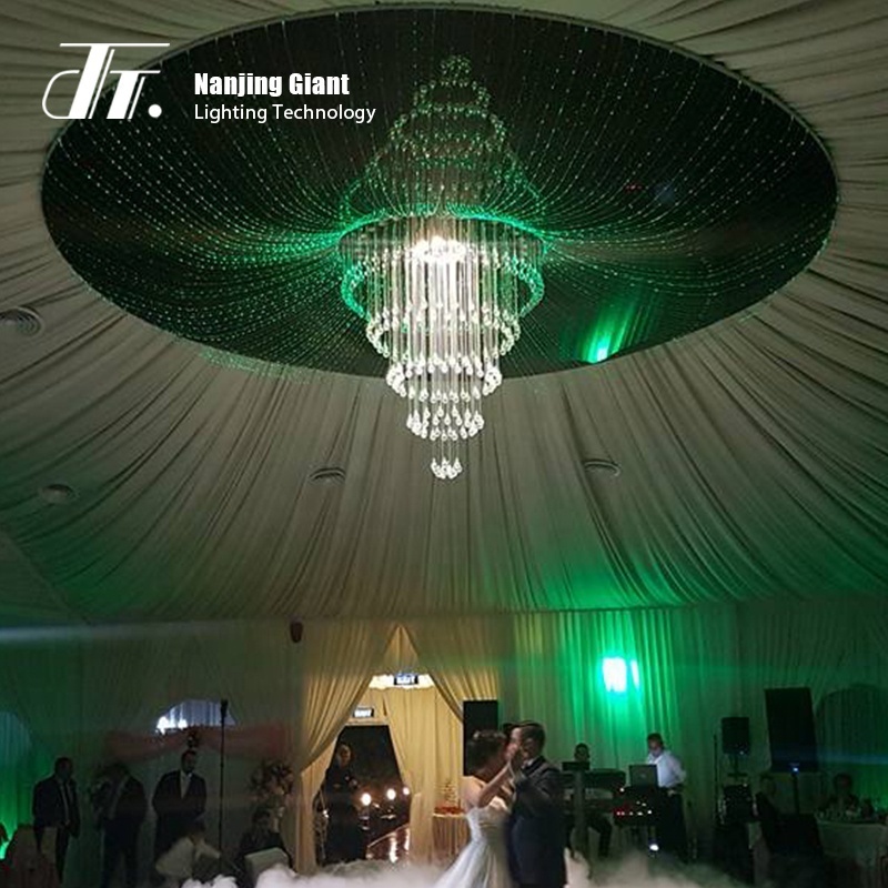 Large size LED chandelier fancy light Suitable for luxury hotel banquet hall