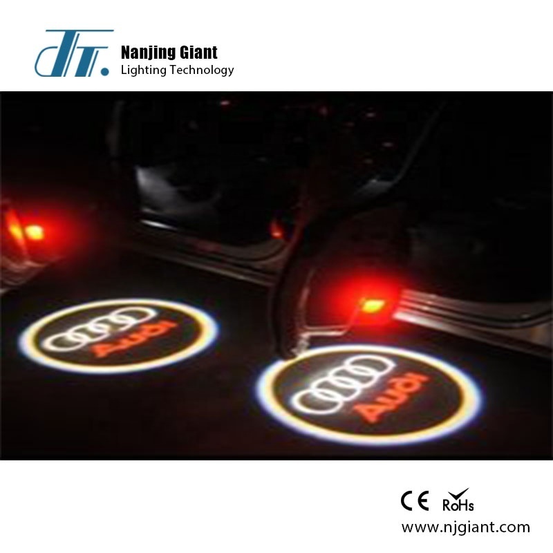 custom led logo ghost shadow lights wireless car door logo laser projector light for cars