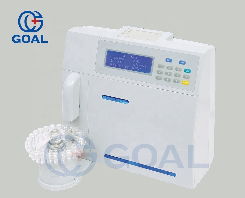 Medical hospital clinic blood gas Automatic Electrolyte Analyzer