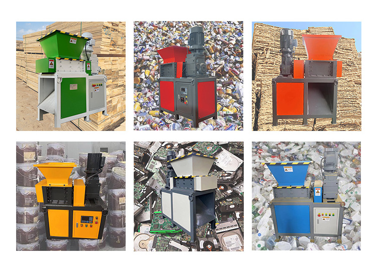 Recycle Kitchen Compost Raw Materials Shredder Shredder Capable Of Shredding Asphalt Tire Shredding Glass Crusher