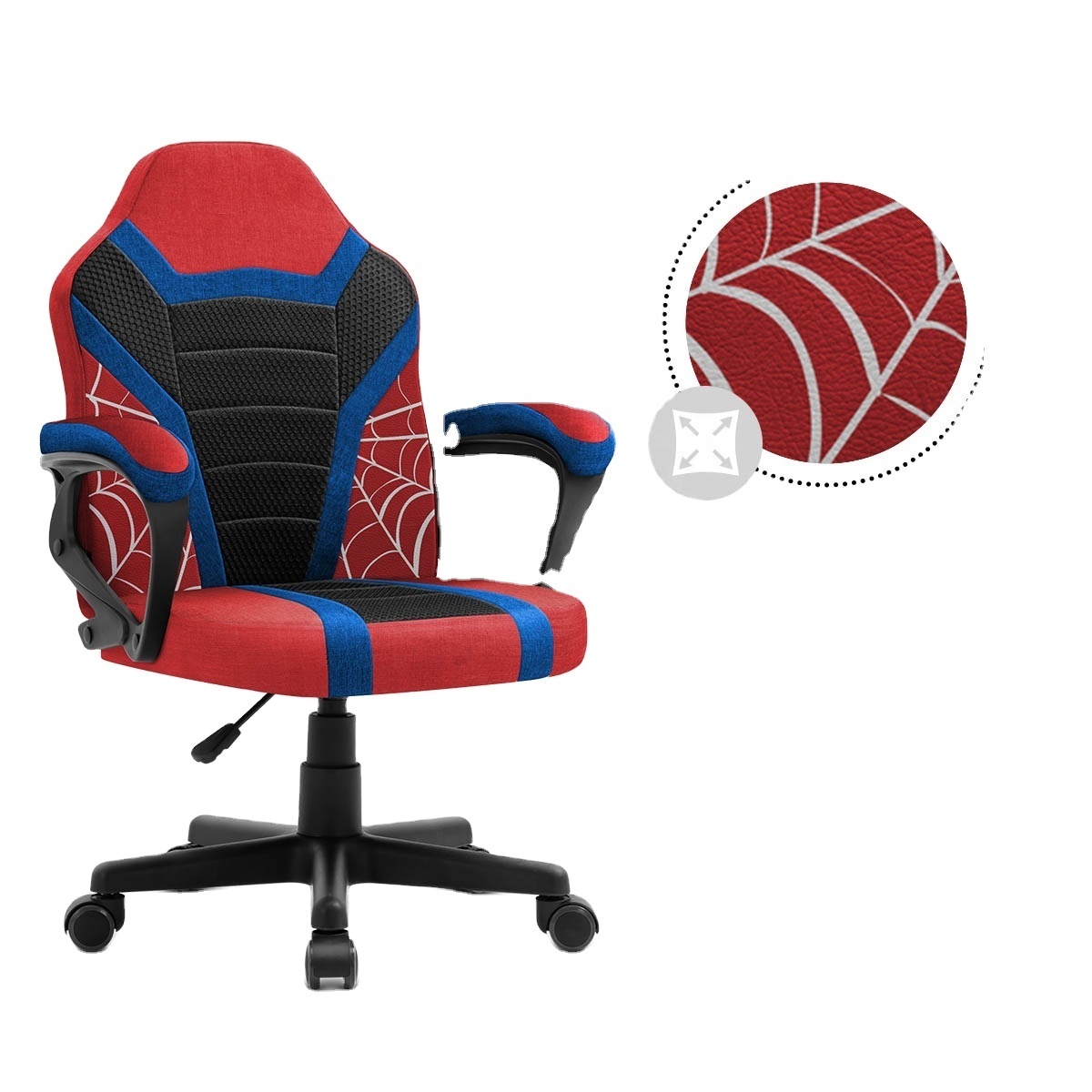 Wholesale New Spider Red Design Red Teen Kids Gamer Chair Silla Escritorio Ergonomic Office Chair Computer Racing Chairs