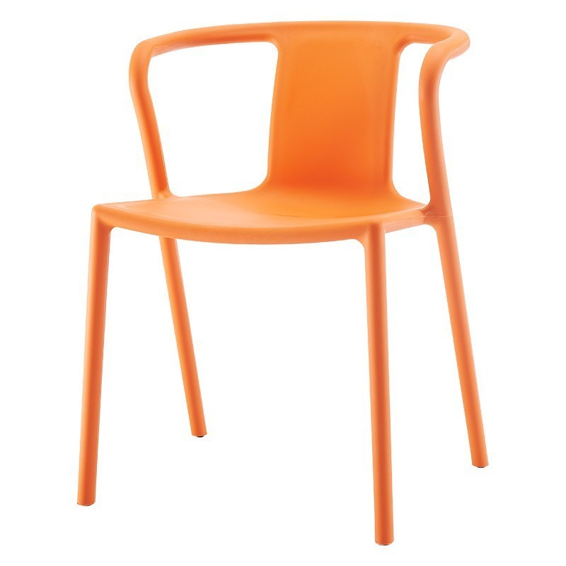 Free Sample Colored Pp Modern Cheap Wholesale Monoblock Seat Heavi Duti Stackable Ergonom Plastic Chair with Steel Leg 50pcs