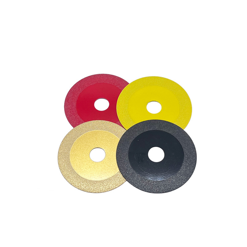 GuHua 100mm Super Thin Glass Ceramic Disco Para Cortar Vidrio Diamond Cutting Disc Saw Blade for 4'' Angle Grinder