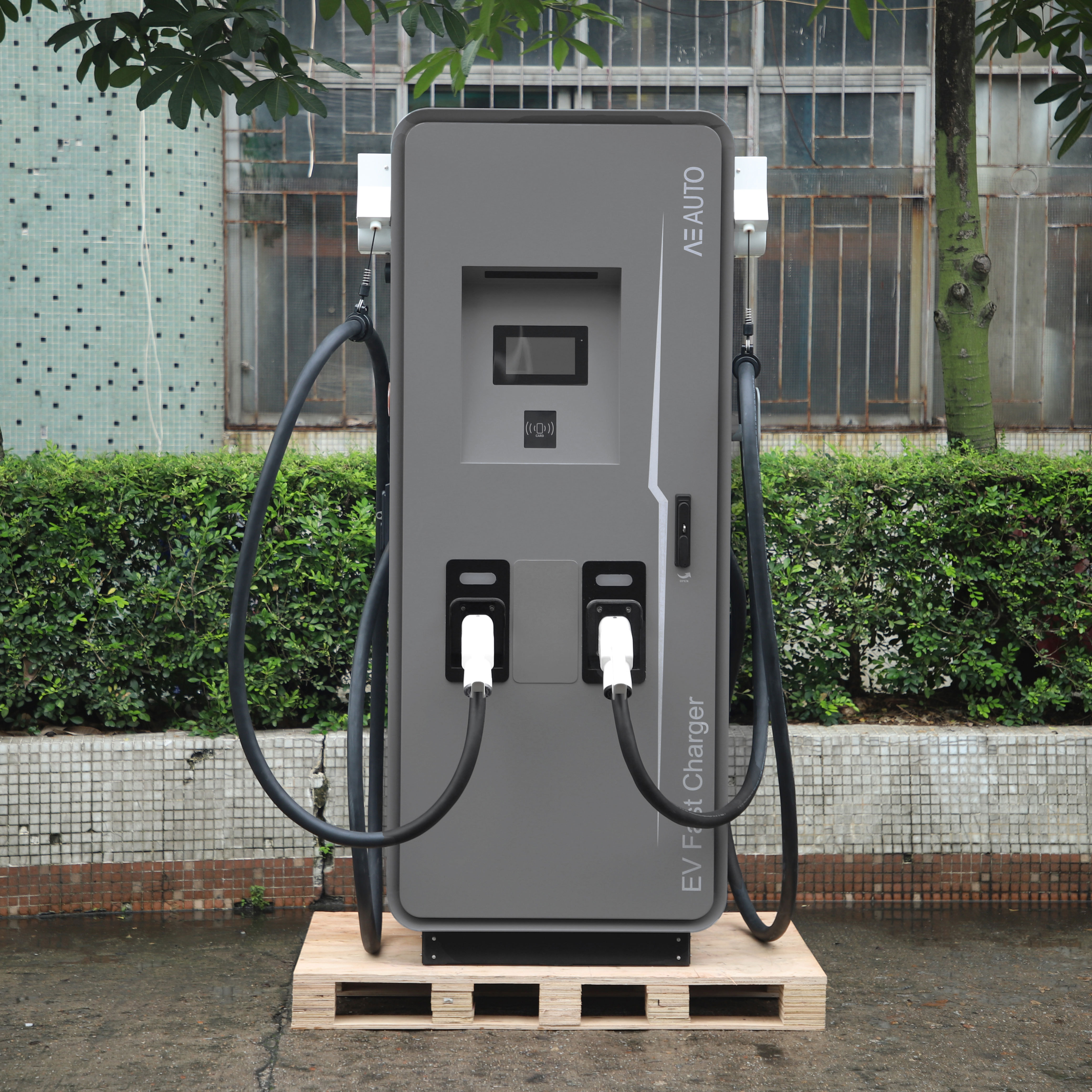 New commercial fast 4G Ethernet IP55 100kw 120KW auto DC fast electric ev charger charging station for electric vehicle