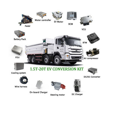 hot selling electric truck motor 60kw 100kw Full ev vehicle conversion Kit 50kw 100kw 3t 10t new energy ev electric motor kit