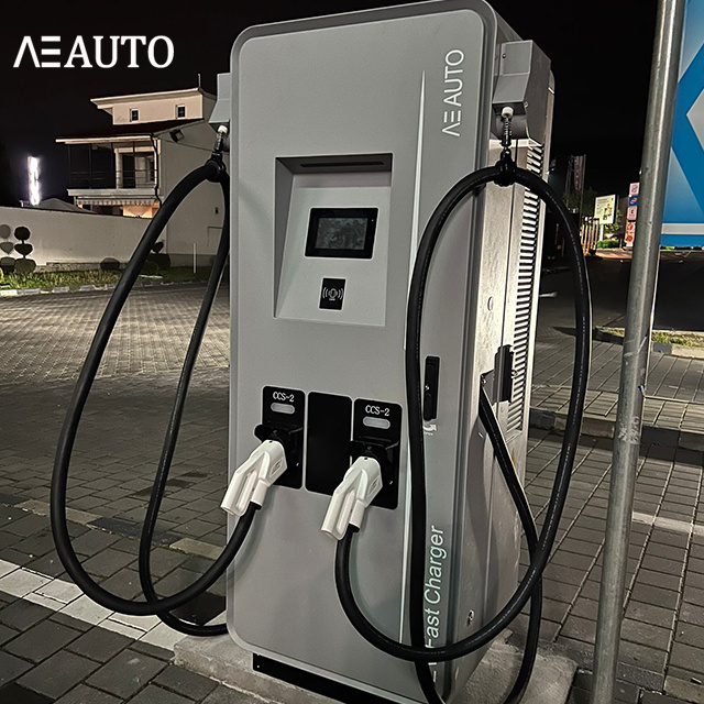 fast 20min charging 400km driving car oem ev charger 60kw Dc Fast Commercial Ev Charging Station Pile for electric vehicle