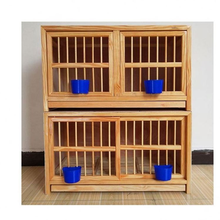 All Seasons Commercial Pigeon accessories Wooden Birds House Pigeon Cage Breeding Modular Pigeons Cage