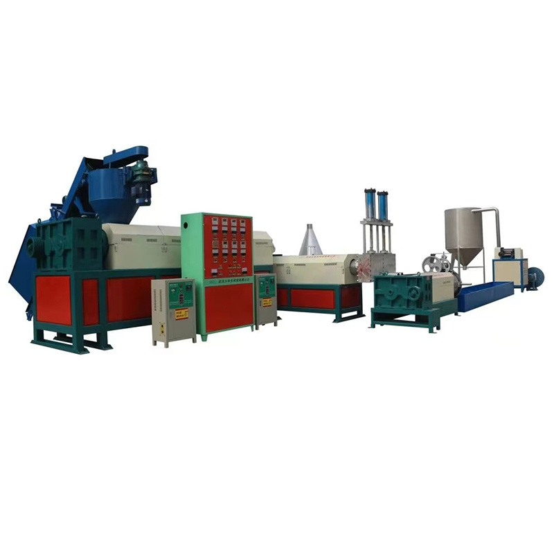 recycling waste bbs bb ball pvc pp eps pet wpc  plastic wax pellet  making granulator extruder pelletizing pelletizer machine