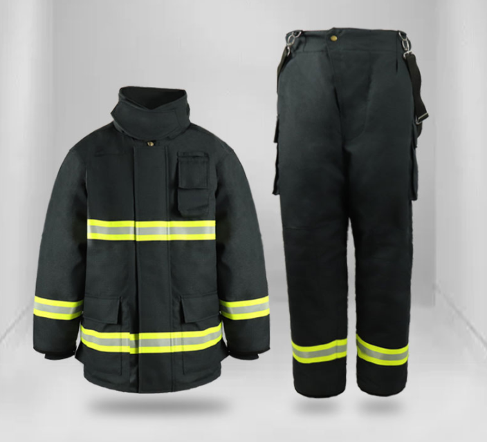 Hot sale aramid fighting jacket fire fighting suit for fireman flame retardant firefighting clothing