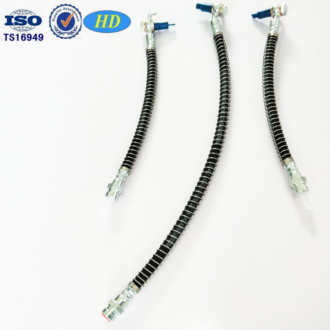 Auto brake parts epdm hose dot sae j1401 flexible brake hose hydraulic hose and fitting