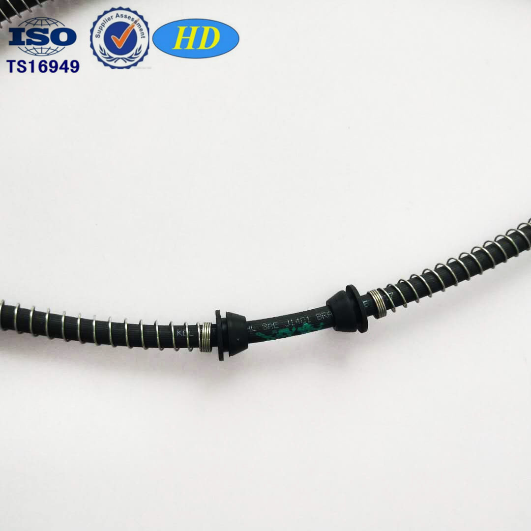 Auto chassis parts SAE J1401 DOT hydraulic brake hose brake assembly