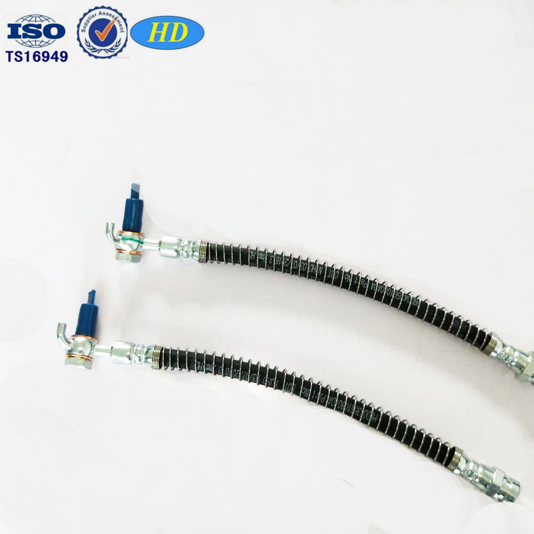 Auto brake parts epdm hose dot sae j1401 flexible brake hose hydraulic hose and fitting