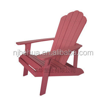 Garden Plastic Wood Outdoor Adirondack Chair Furniture