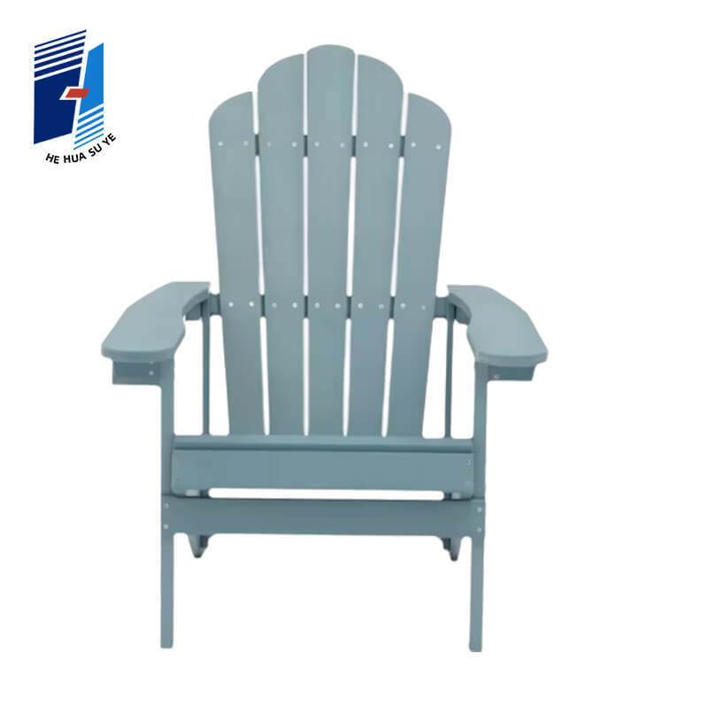 sample Outdoor Garden Durable HDPE Material Plastic adirondack chair with ottoman