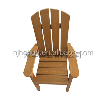 WPC outdoor furniture plastic wood adirondack chairs, HDPE Plastic  wood frog adirondack beach chairs