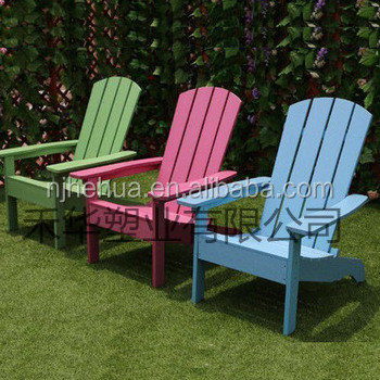 Garden Plastic Wood Outdoor Adirondack Chair Furniture