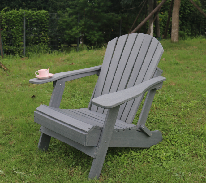 Modern HDPE Adirondack Chair for Outdoor Garden