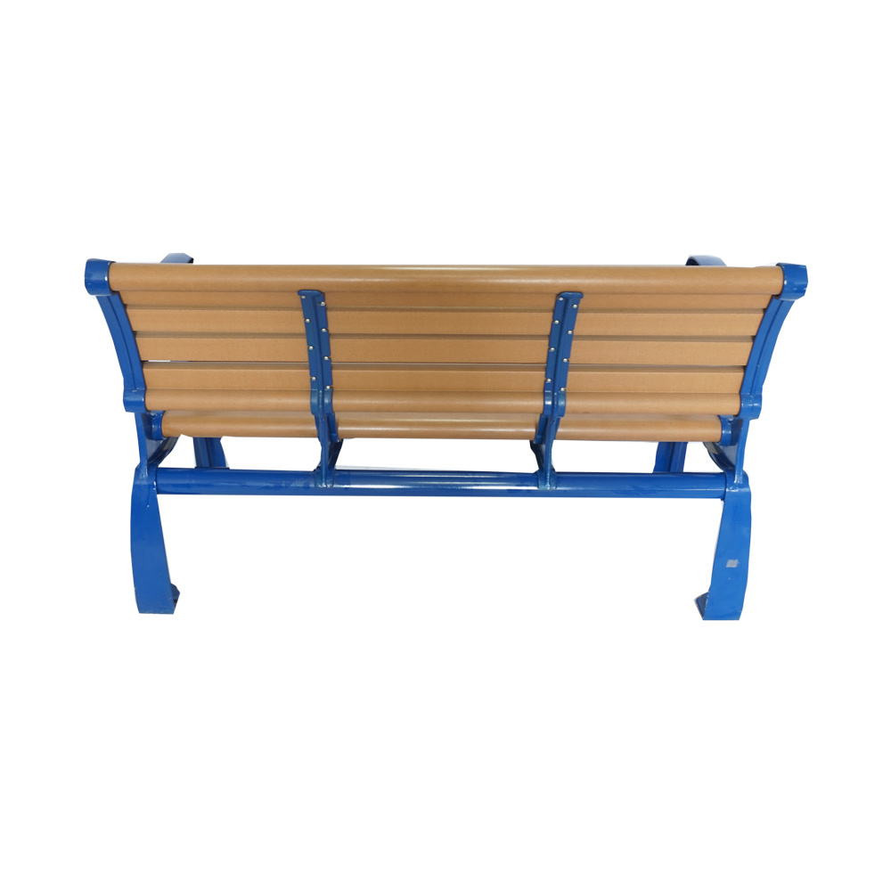 Factory Price rain-proof Outdoor WPC/HDPE  composite plastic wood public park bench