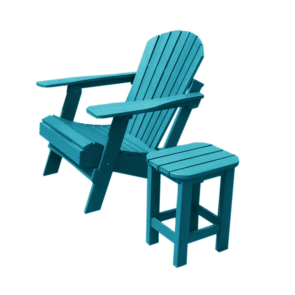 Modern HDPE Adirondack Chair for Outdoor Garden