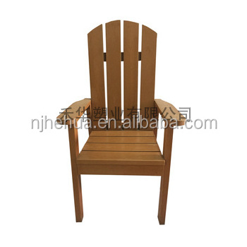 WPC outdoor furniture plastic wood adirondack chairs, HDPE Plastic  wood frog adirondack beach chairs