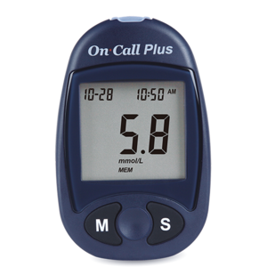 Blood sugar glucose monitor meter and test strips