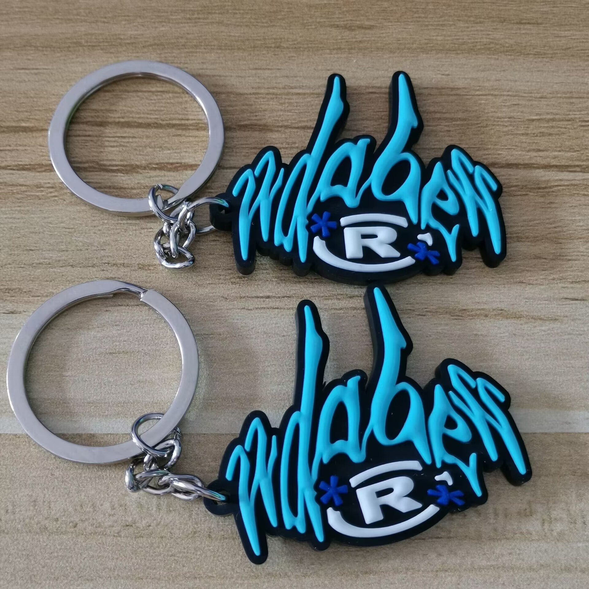 Free Samples Customised pvc Rubber Keychain With Logo 2D /3D Soft PVC Keychains Custom Logo for Promotion Gifts