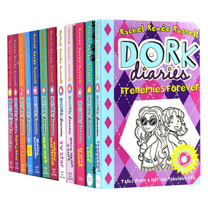 Dork Diaries Comic Book Set 16 Books set  Learning English Story Books for Kids