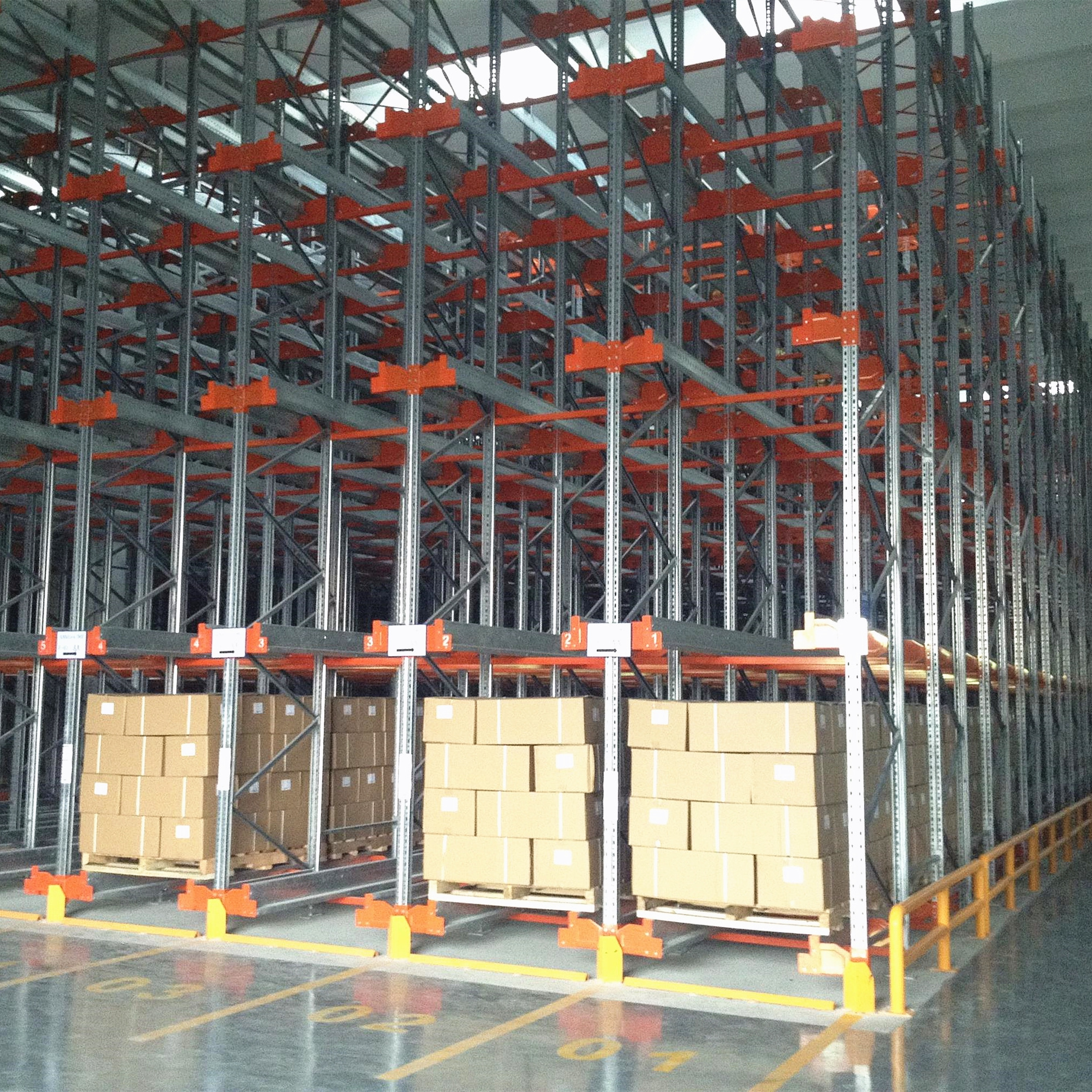 Free Design Of Shelf Plan Drawings Strong Load-bearing Capacity  4 Way Shuttle Racking