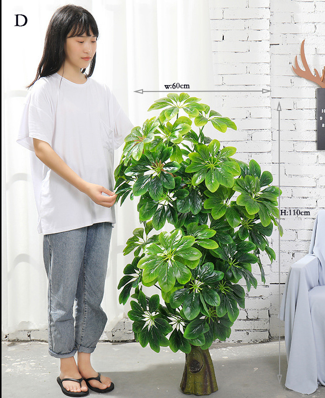 Tall Artificial Fortune tree real touch fake tree for Wedding Home Outdoor Decoration