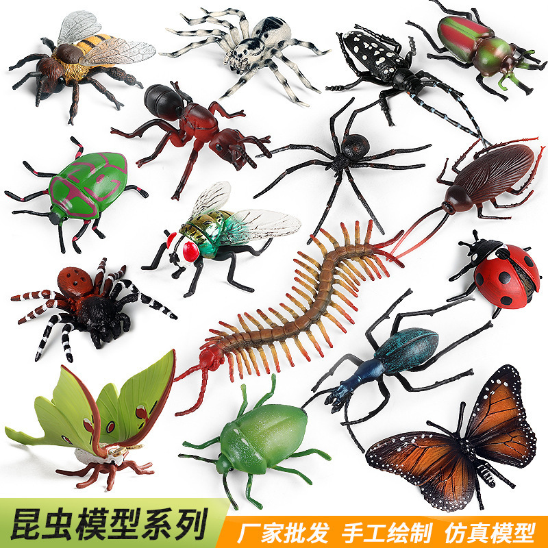 Simulation Insect Toy Animal Model Spider Halloween Tricky Creepy Prank Scary Insects