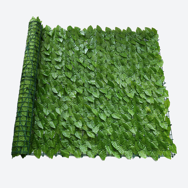 Artificial Hedge Fence With Artificial Ivy Leaves For Outdoor Garden Decoration(1m*2m)