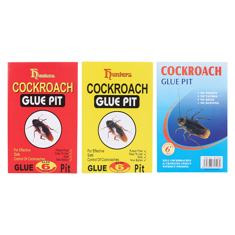 Factory Direct Sales Cockroach House Strong Sticky Fly Catcher Domestic Indoor Traps With Bait