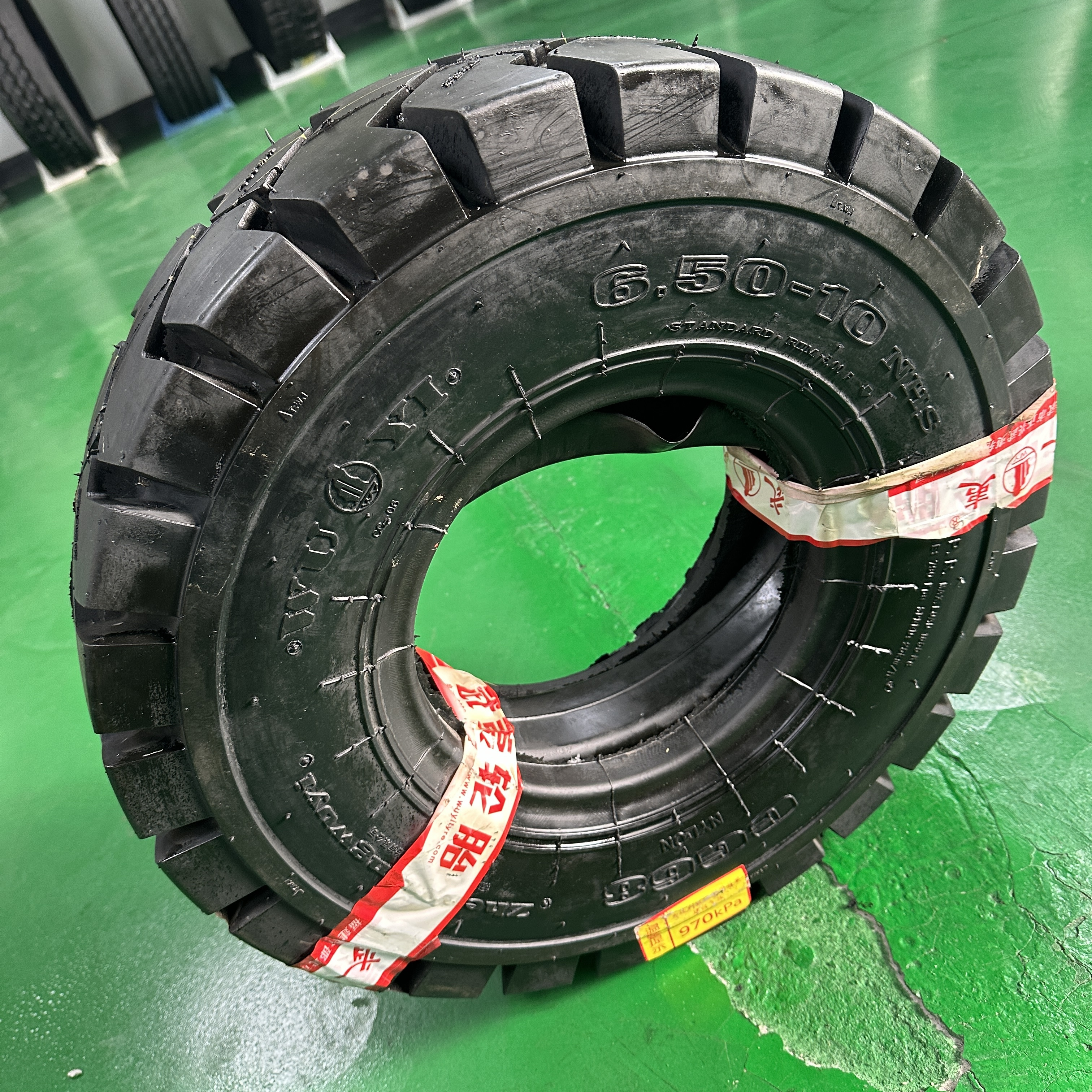 CG68 6.50-10 Industrial inflatable  Forklift Tire Long Service Life Loader Tyre