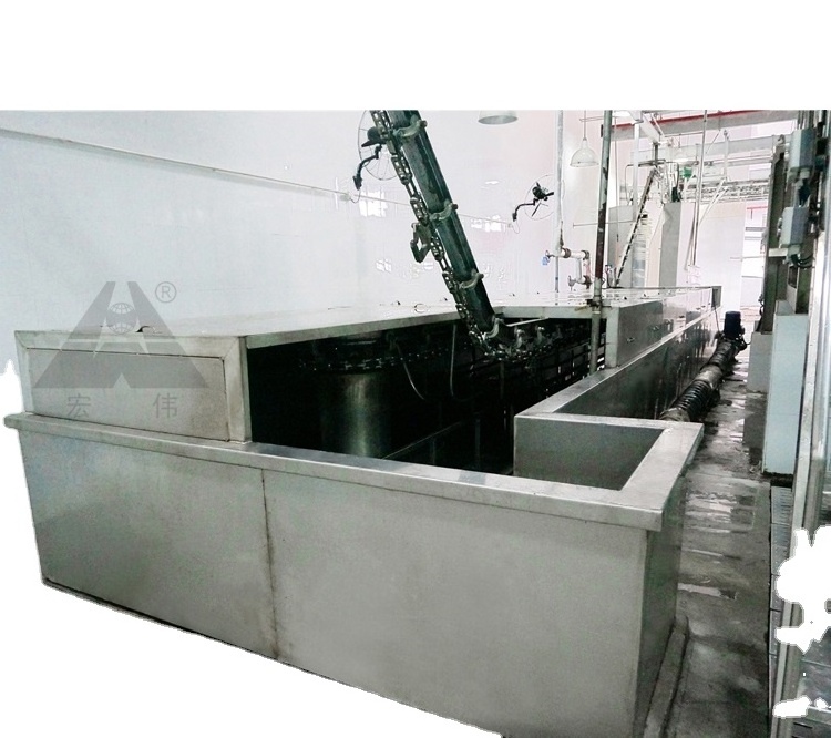 pig steam scalding machine equipment for slaughter line