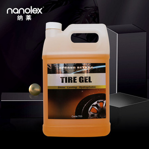 Nanolex 703 car automobile car care product aerosol tire shine and tire polish and tire foam cleaner spray