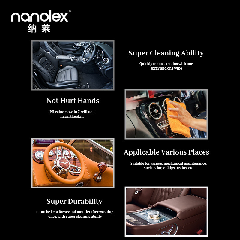 Nanolex 109 Car Shampoo Car Detailing Kit Wash Clean Foam Wheel Cleaner Interior Cleaner Tire Shine Quick Ceramic Coating