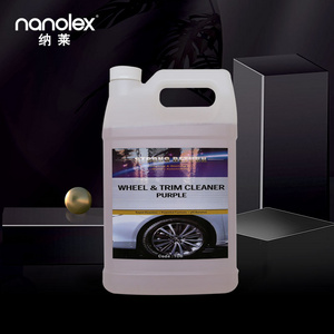 Nanolex 106 Car Care Wheel Cleaner 4L Safe on Wheels Iron Dissolving Technology Rim & Tire Cleaner