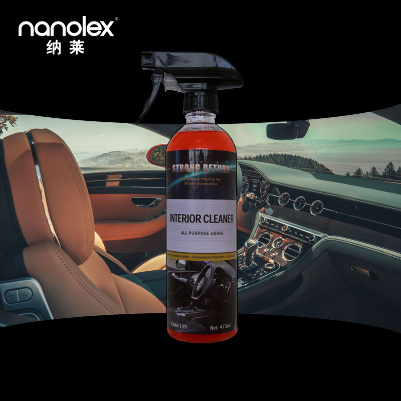 Nanolex 109 Car Wash Kit Detailing & Cleaning Kit Foam Wash Soap Car Wax Glass Window Cleaner Tire & Wheel Cleaner Interior