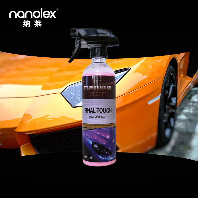 Nanolex 403 Car Care Magic car care products oem waterless wash & wax spray car cleaning kit with private label