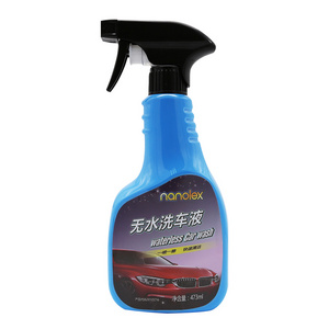 Factory price safely wash & wax waterless car wash with wax spray detailing car wash cleaner