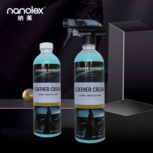 Nanolex 910 Leather clean spray full corrected leather conditioner cleaning leather care cleaner kit for sofa car interior seat