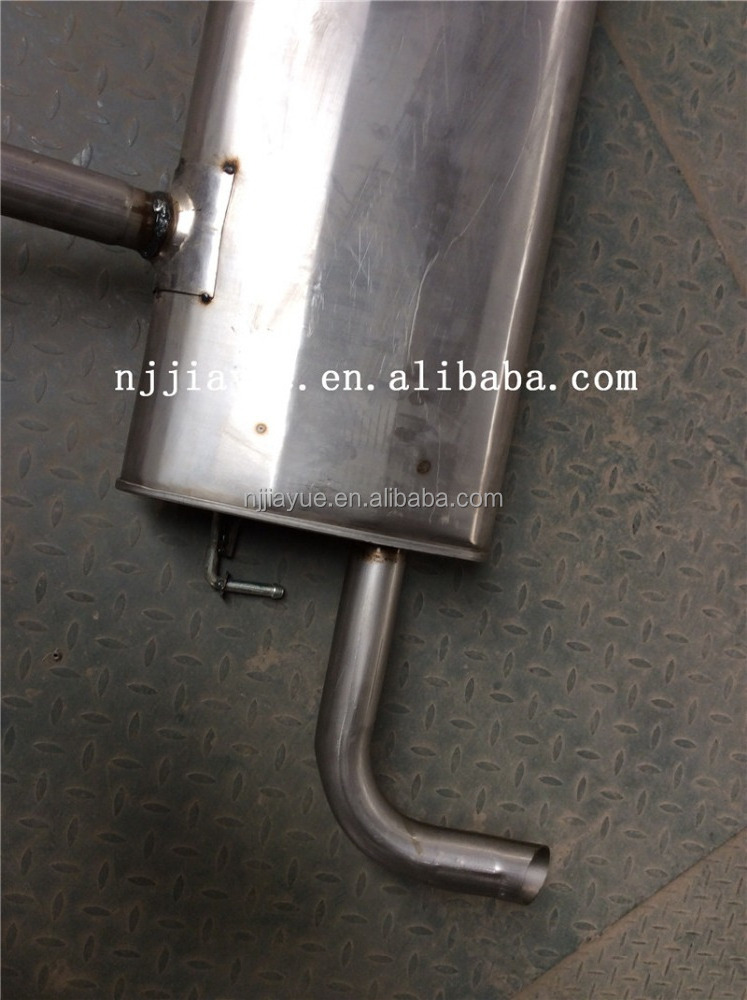 Stainless steel car muffler from car silencer factory