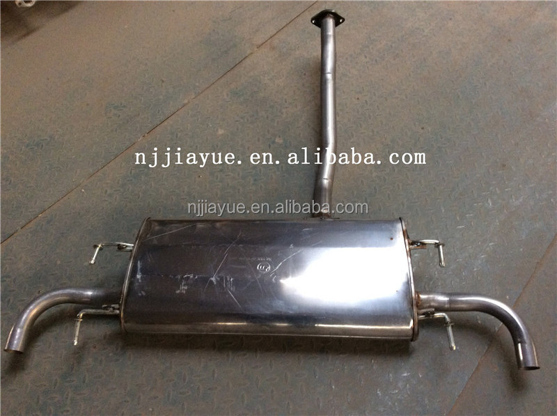 Stainless steel car muffler from car silencer factory